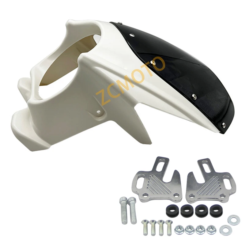 Motorcycle Parts Retrofit 7 Inch Headlight Shade Headlight Upper