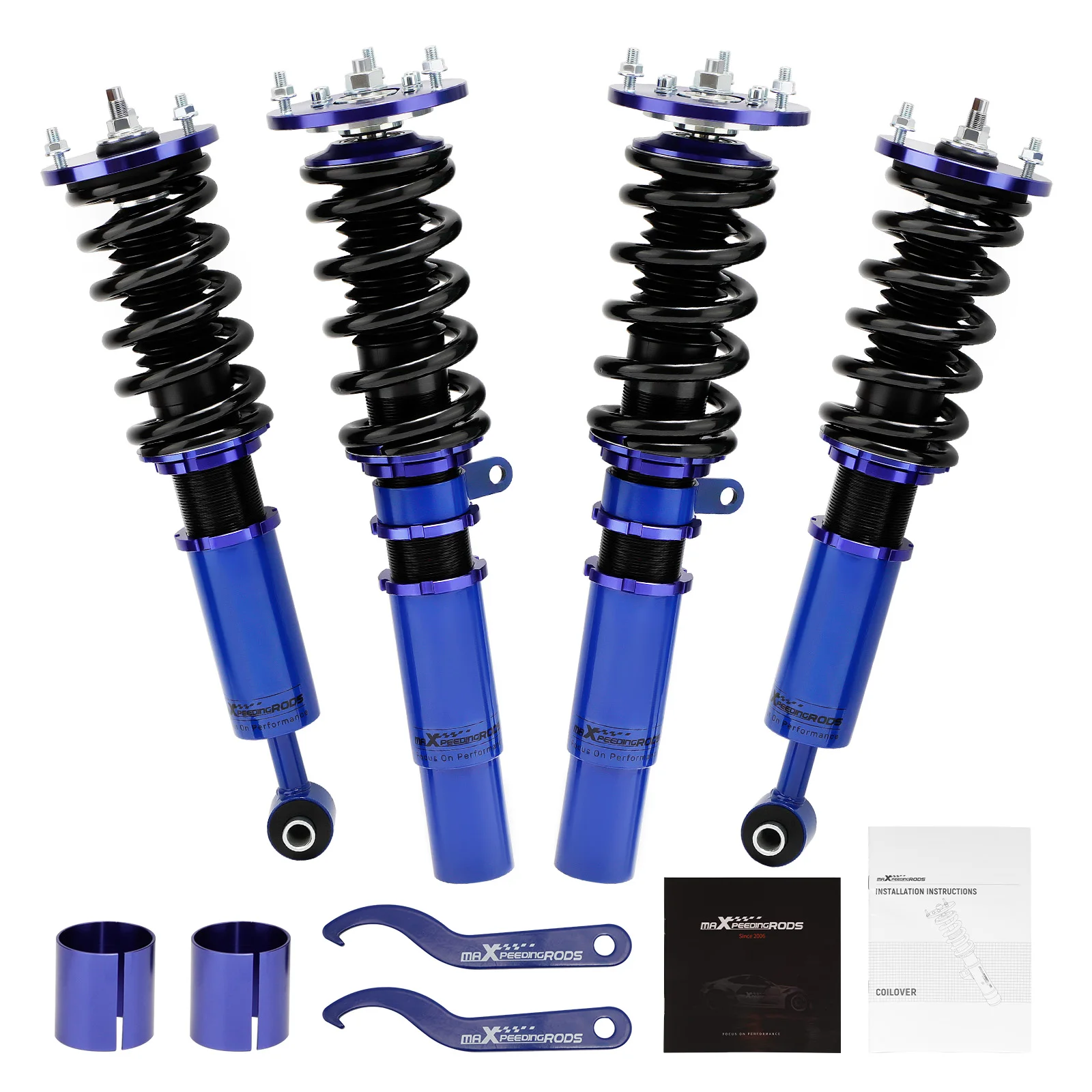 Kit Di Abbassamento Coilover Per Bmw 5 E39 520I 523I 525Td 525Tds 528I 525D 530D 95-03 Kit Di Abbassamento Coilover Per Regolare L'Altezza