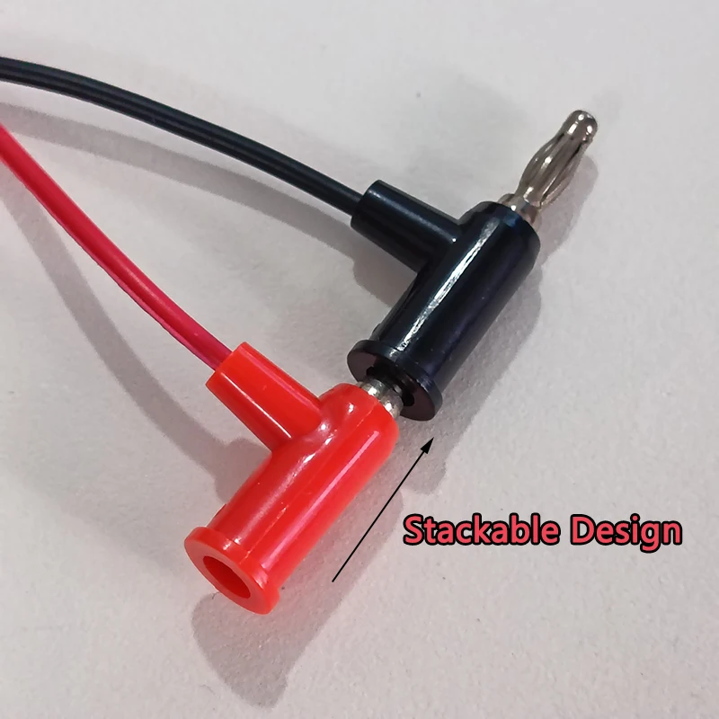 1PC DC 5.5x2.1/2.5mm  4mm 스택형 바나나 플러그 테스트 케이블 전원 공급 장치 테스트용 1M 0.5mm² 와이어 멀티미터 전자 DIY