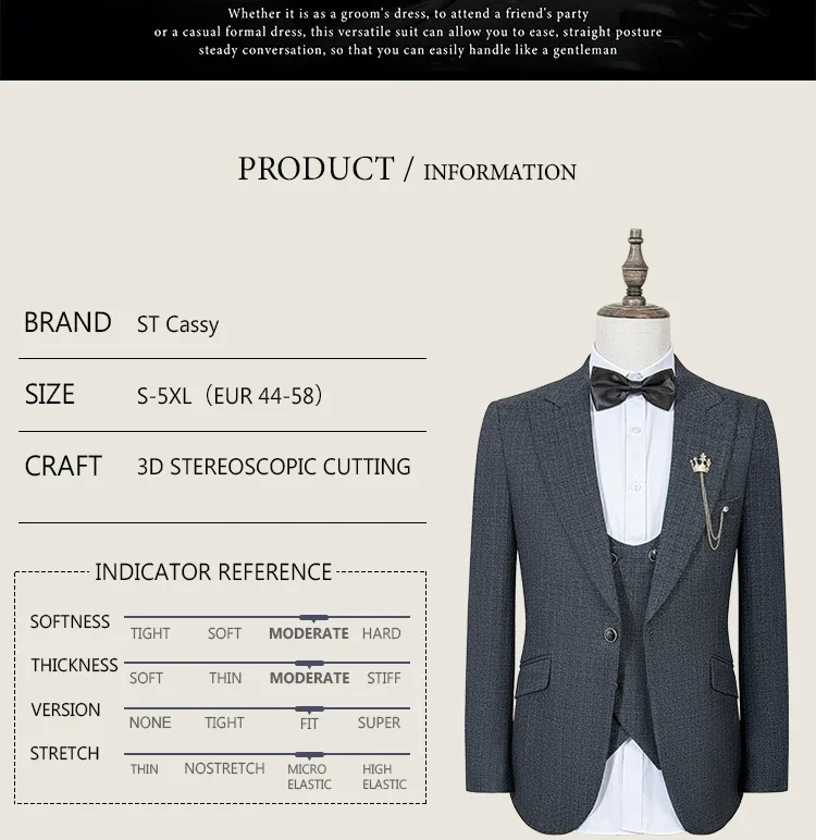 ST Cassy Luxury Men Suit Image 5