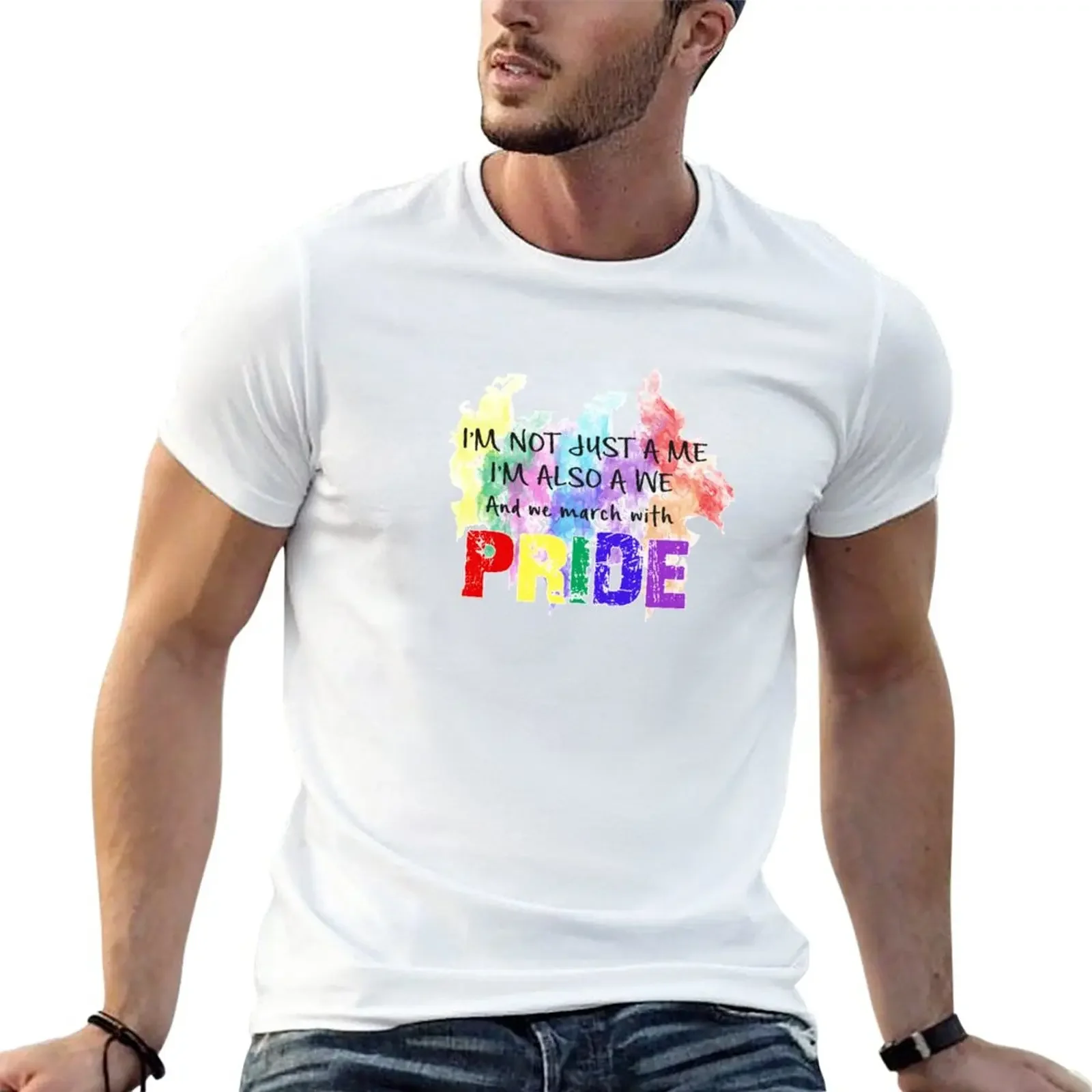 

Be Proud. T-Shirt graphics vintage clothes plus sizes Men's t-shirt