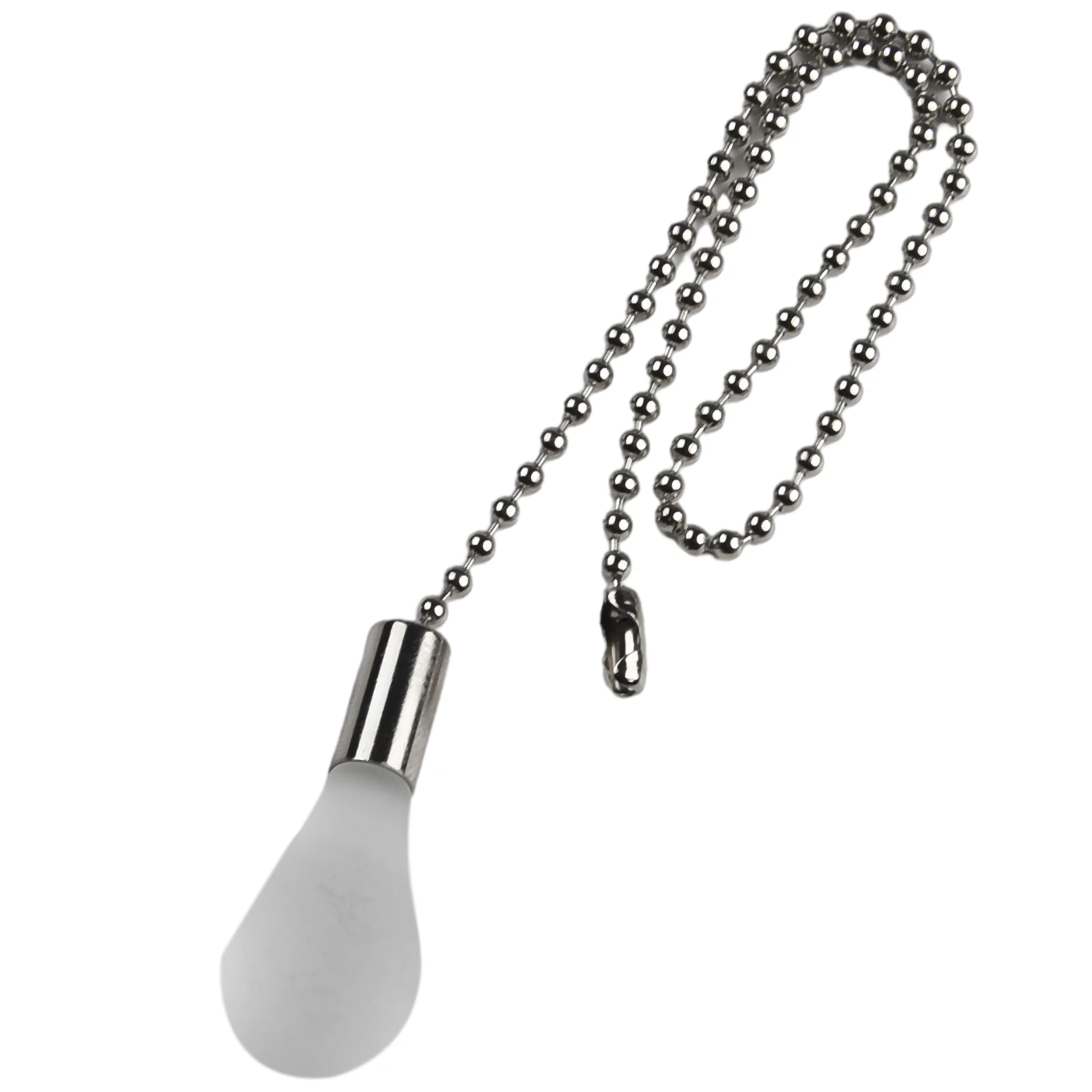 2pcs Ceiling Fan Pull Chain Beaded Ball Extension Chain Light Bulbs Fan Pull Set Connector Ceiling Light Fixture Parts