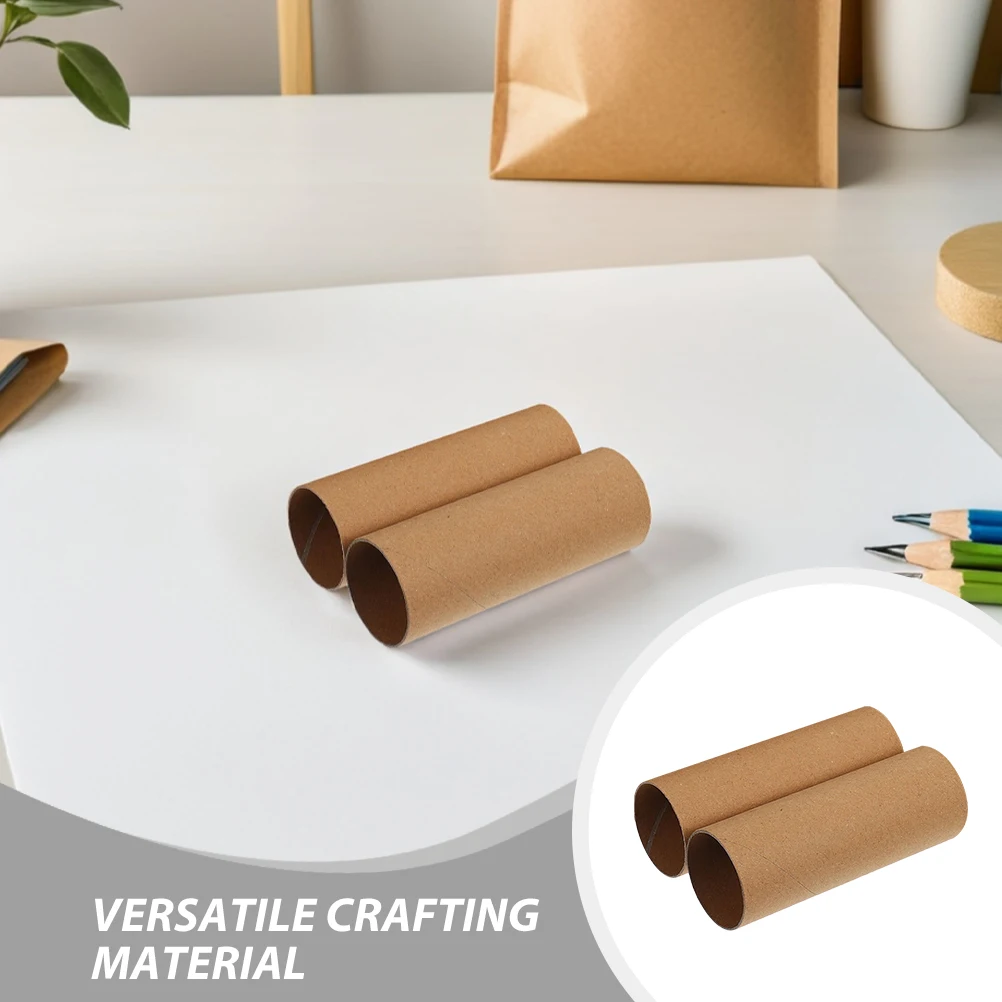 30pcs Cardboard Tubes For Craft 4.32x1.57 Inches Diy Empty Toilet Paper Rolls Craft Round Tubes For Kids School Classrooms Art