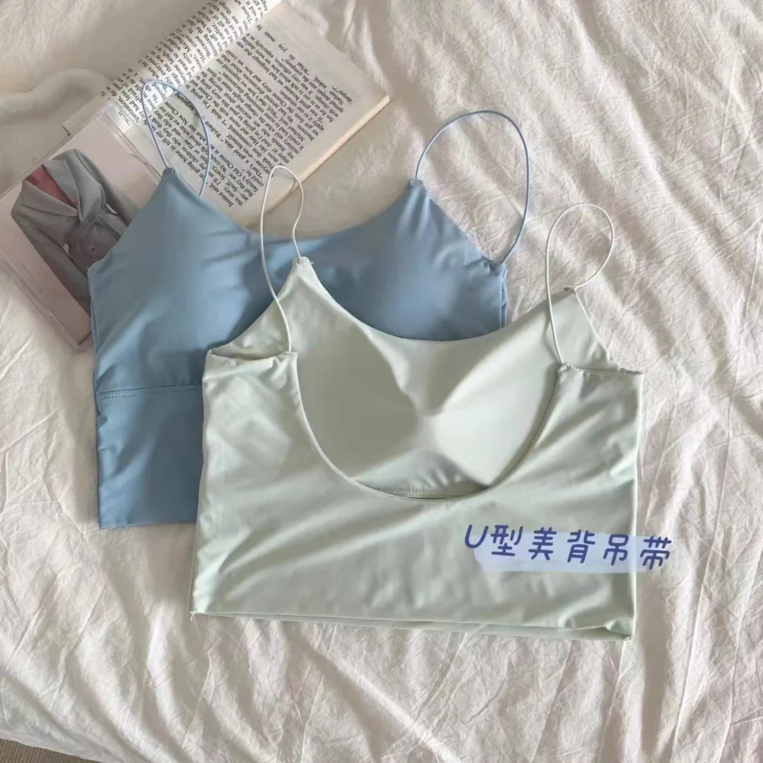 Women Tube Tops Camisole Soft Breathable Underwear Girls Cami Casual Tank Vest Sleeveless Crop Tops Bra