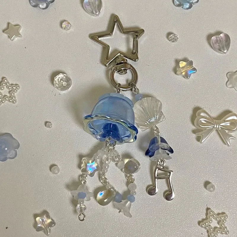 手作りのクラゲのビーズのキーホルダー、美的、y2k - AliExpress 36