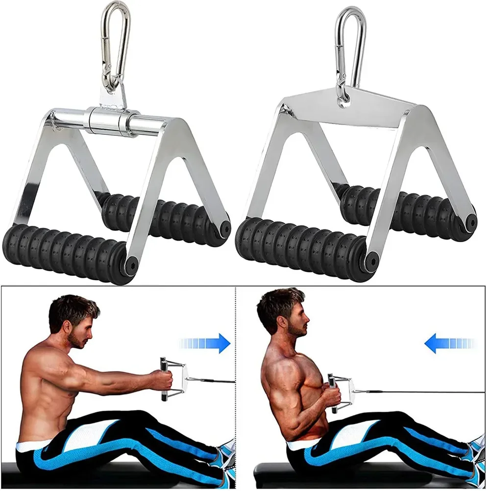 RL Grips® Corda Lunga per Tricipiti per Allenamento su Cavi - Accessorio di Trazione per Cavo in