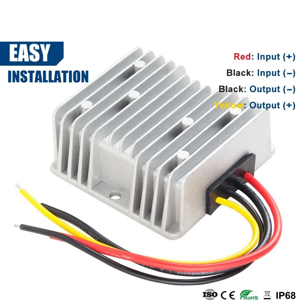 듀얼 배터리 시스템용 리튬 배터리 충전기, 부스트 벅 DC DC 충전기, 10V-35V, 12V24V 에서 13.8V, 16.8V, 12.6V, 14.5V, 5A -10A, 12V