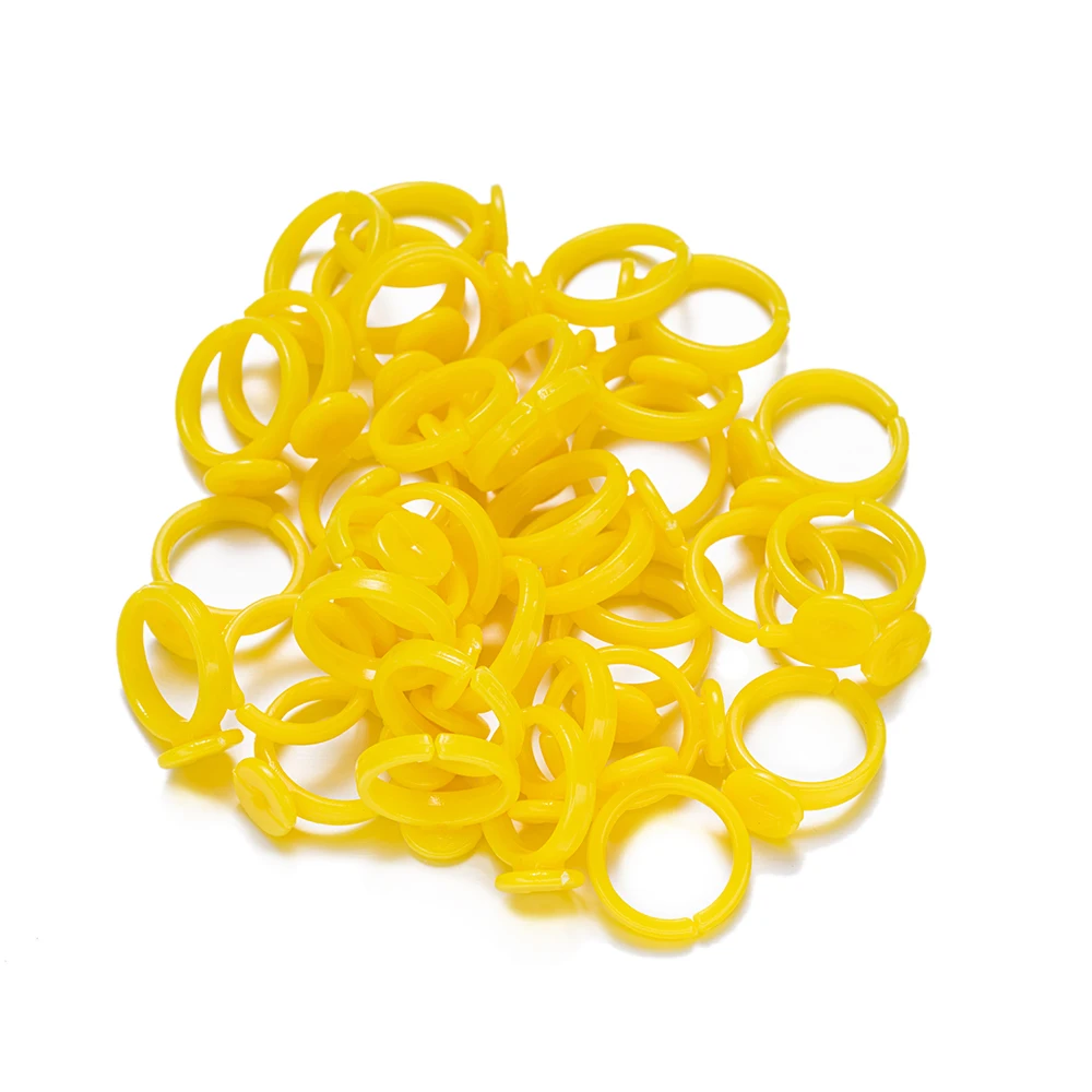 100pcs Clear Plastic Adjustable Rings Base for Small Baby Child Kids 9mm  Blank Finger Craft Jewelry Making Supplies Accessories - AliExpress