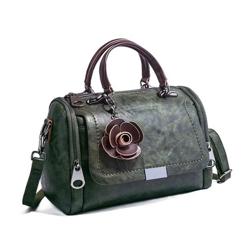 

Новинка 2023, Сумка с подвеской в виде цветов, женские модные бостонские сумки, сумка на одно плечо, женская сумка через плечо, сумка-мессенджер из полиуретана