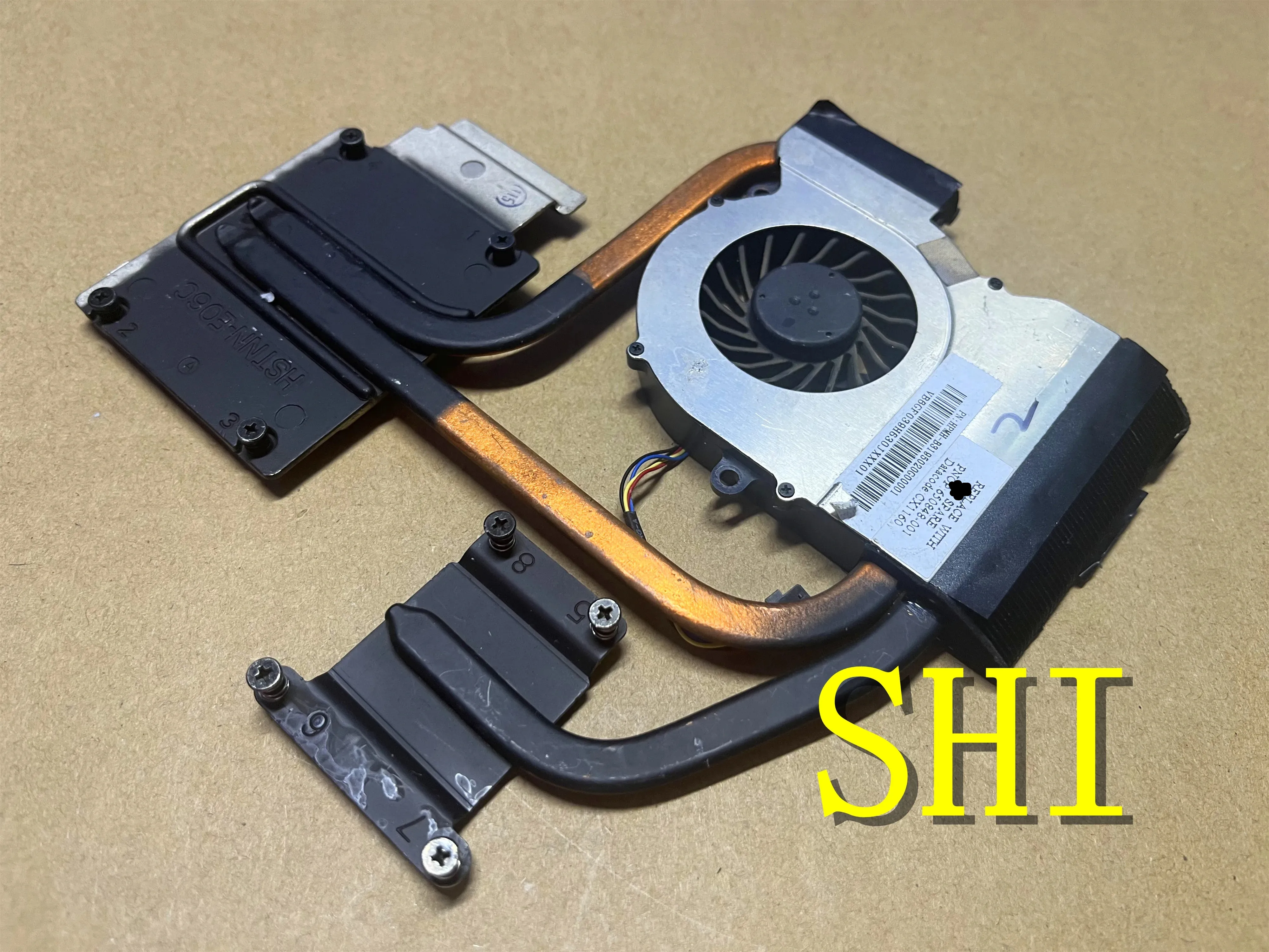 650848-001 Used For HP DV6-6000 DV7-6000 640903-001 CPU Cooling ...