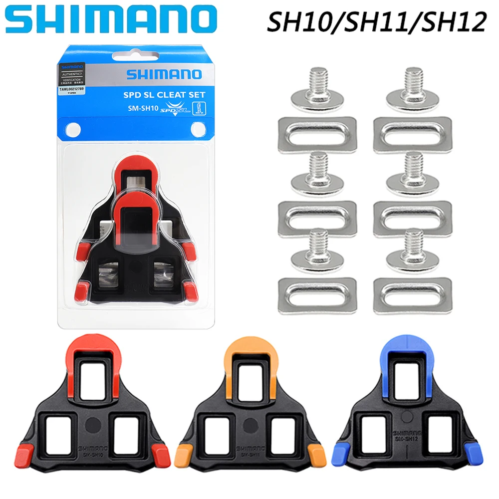 

10 шт., велосипедные клипсы SHIMANO SH11 SH10 SH12