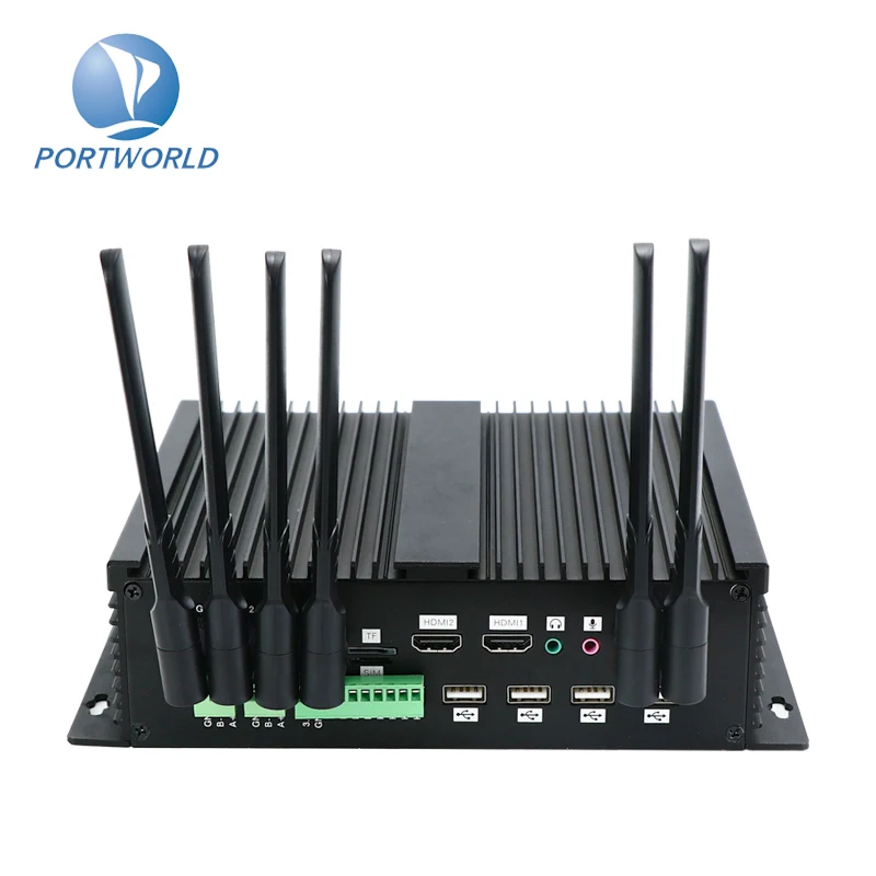 

Industrial Edge Computing Fanless No Noise Rk3399Pro Portable Industrial Mini PC support 2.4/5g wifi 3g/4g network