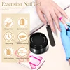 BORN PRETTY Quick Extension Nail Gel Polish Pink Nude Milk White Gel Soak Off UV Semi Permanent Nails Art For Manicure Tool 6