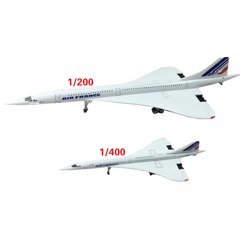 1: 200 Concorde Air France and Concorde British Airways