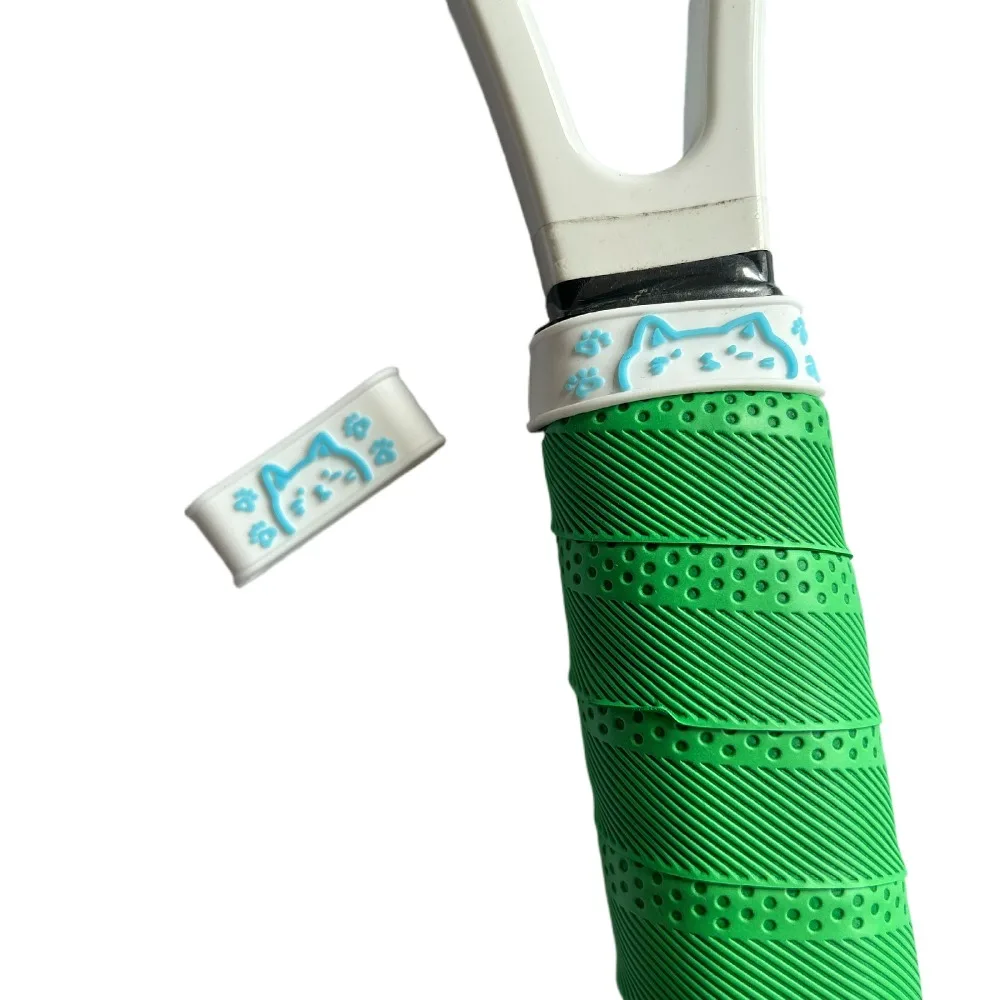 2pcs Tennis Overgrip Sticky Overgrip Racket Overgrip Fixed Tennis Grip Overgrips Rubber Ring Anti Slip
