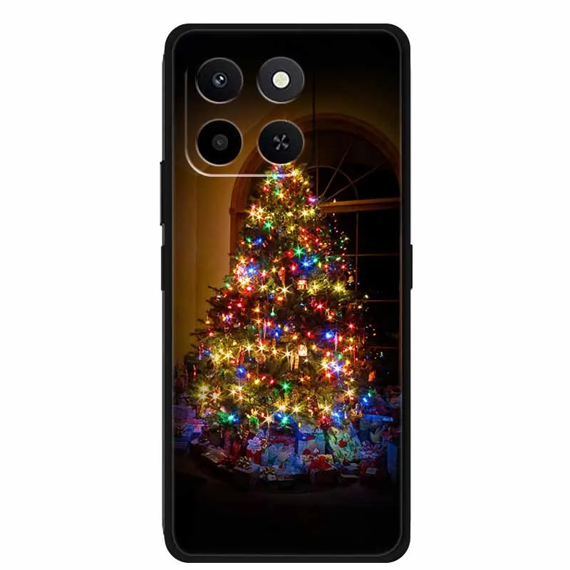 Festive Soft TPU Silicone Christmas Phone Case – Lovely Design