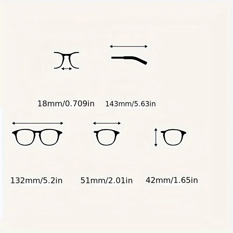 Blue Light Blocking Glasses - Large Oval Frame, Fashionable Black with Gray Shaded Arms