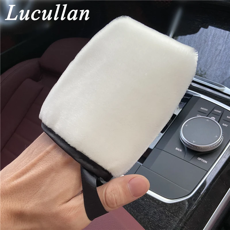 Lucullan первая запуск внутренней очистки рукавица эргономичная мини-ручка с большой петлей Lucullan первая запуск внутренней очистки рукавица эргономичная мини-ручка с большой петлей