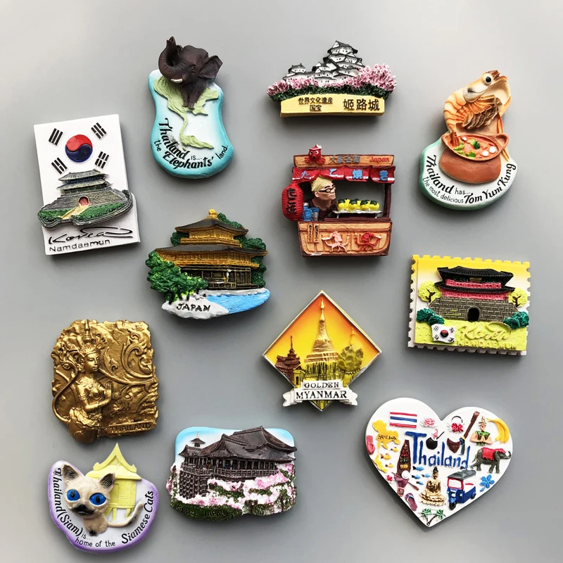 Thailand Souvenir Magnets | Japan Fridge Magnets - Fridge Magnets Aliexpress
