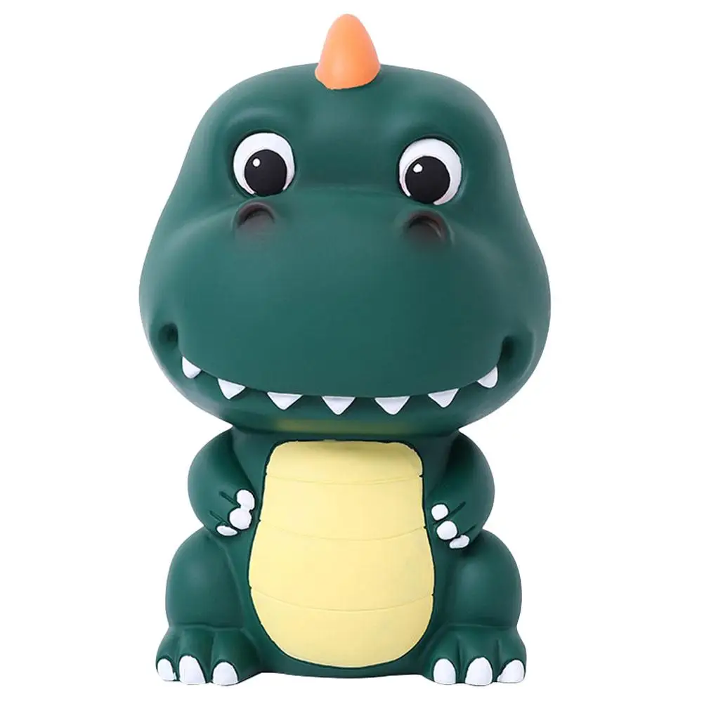 Dinosaur Vinyl Piggy Bank Decoration Lovely Money Pot for Cash Boy Shaped Creative Kids Child
