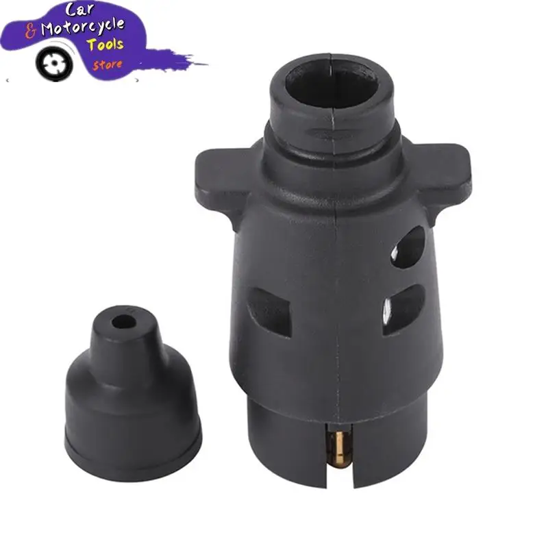 Plastic 7 Pin Socket Stekkers Voor Aanhangwagens Campers 12V 7 Manier