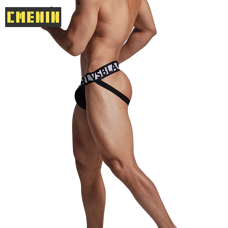 

1Pcs Hip Raise Gay Sexy Men Underwear Jockstrap Panties Sissy Cotton Tanga Men's Thong And G String Man Underpants New Arrival