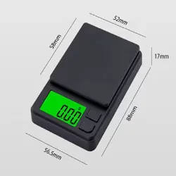 Premium Digital Pocket Jewelry Scale - High Precision 0.01g Accuracy (500g)