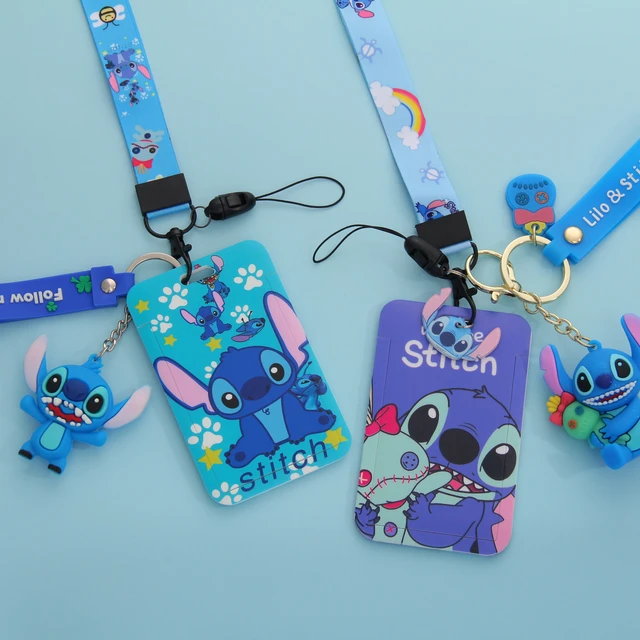 Id Card Holder Retractable Disney  Card Holder Cartoons Stitch - Disney  Card Holder - Aliexpress