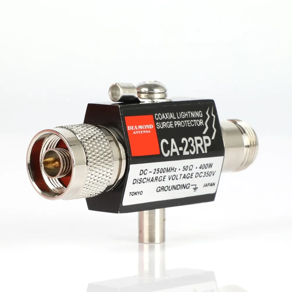 CA-23RP N Type 50 Ohm 400W 0-2.5GHZ Radio Repeater Coaxial Anti-Lightning Antenna Surge Protector Surge Arrester