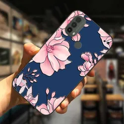 Custodia per telefono in silicone con rilievo 3D a forma di fiore - Design carino
