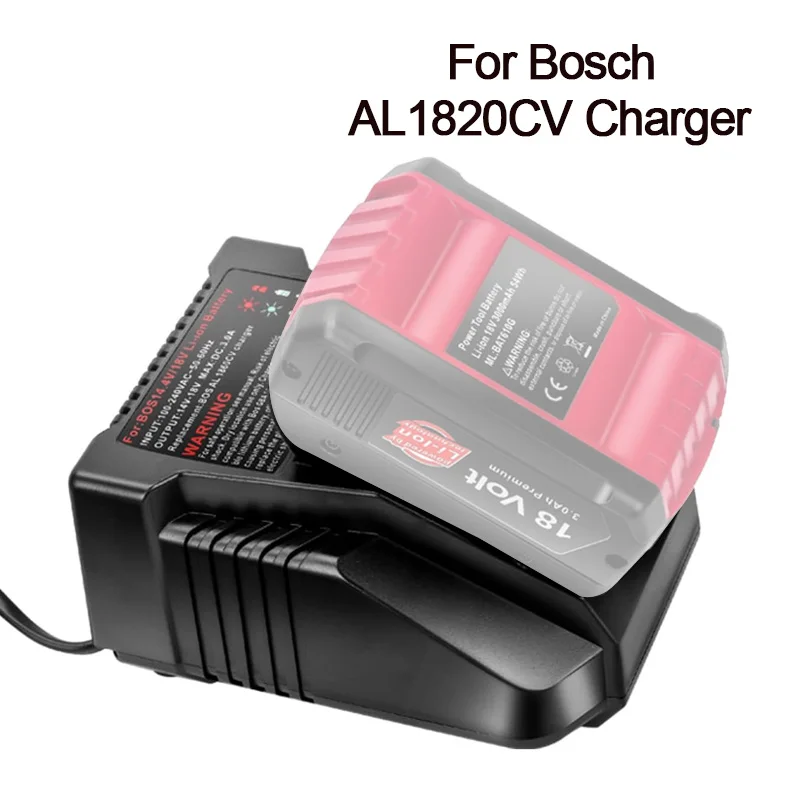 For Bosch 14.4V/18V AL1820CV 1018K Li-ion Battery Charger BAT609 BAT609G BAT618 BAT618G AL1860CV AL1814CV