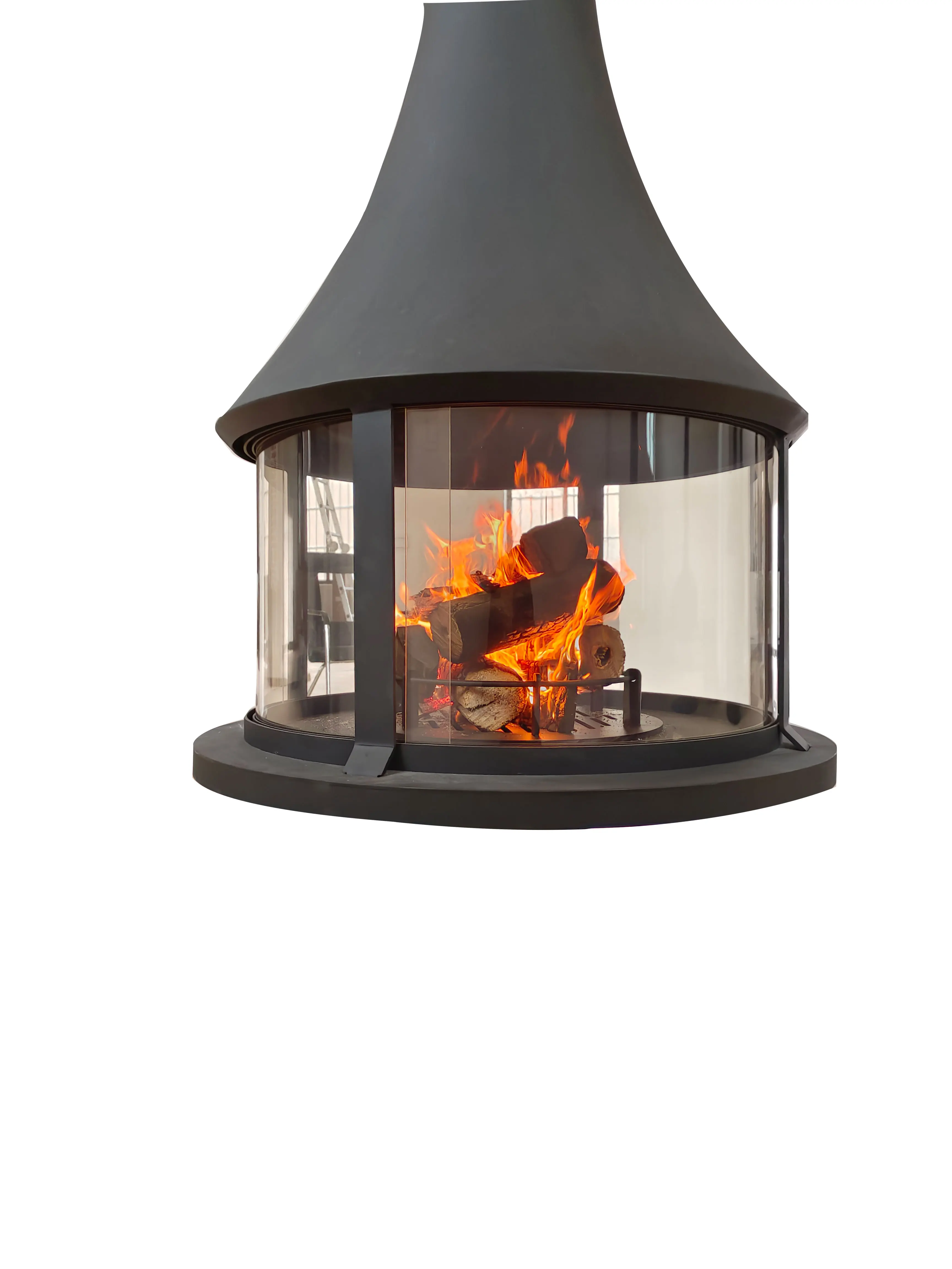 Suspended Hanging Fireplace .good Quality with Wood Burning Fireplaces
