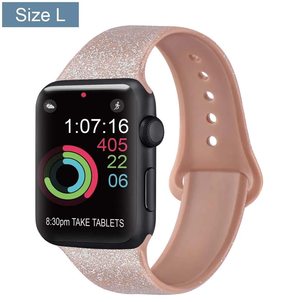 ตัวเลือกสินค้า สร้อยข้อมือซิลิโคนกันกระแทก Apple Watch