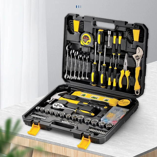 108pcs Household Car Mechanic Tool Set Craftsman Basic Tool Kit
