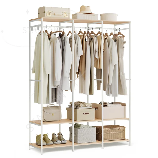 Grand placard chambre armoire extensible meubles de chambre modernes vêtements armoire placard 1