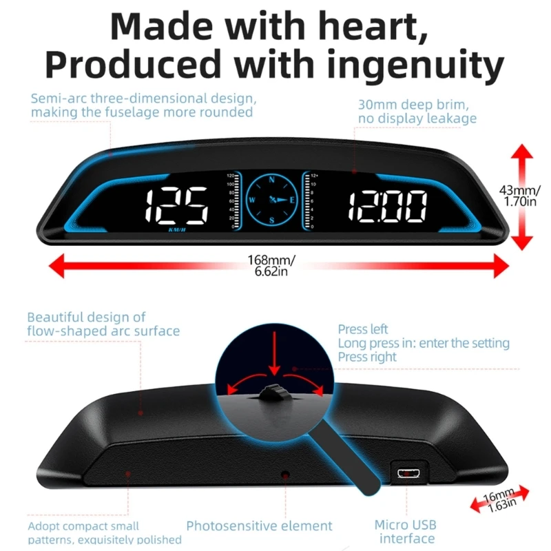 GPS  ÷ LCD Ʈ  ǻ Ʈ ӵ Ÿ  HUD  ÷  ӵ