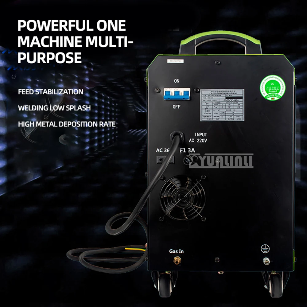 MIG MMA Welding Machine Double pulse gas shielded aluminum ,stainless steel ,iron welding machine Gas CO2 TIG Welder