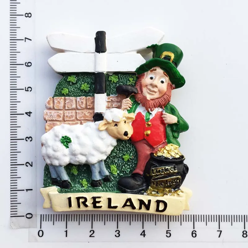 Belfast Usaireland Fridge Magnets - Cartoon Dublin & Belfast Souvenirs