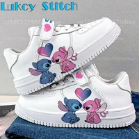 Stitch Shoes sneakers for children Student Casual basketball Kid Sneakers girls boys Running Sports Shoes Gift