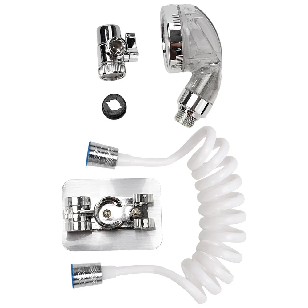 

Набор смесителей для душа, аксессуары для умывальника, Ручной смеситель с внешним душем для ванной комнаты