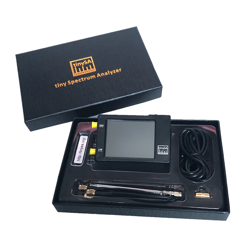 ޴  Ʈ м, TinySA 2.8 ġ ġ ũ, 100kHz  960MHz Ʈ м, ͸  PC 