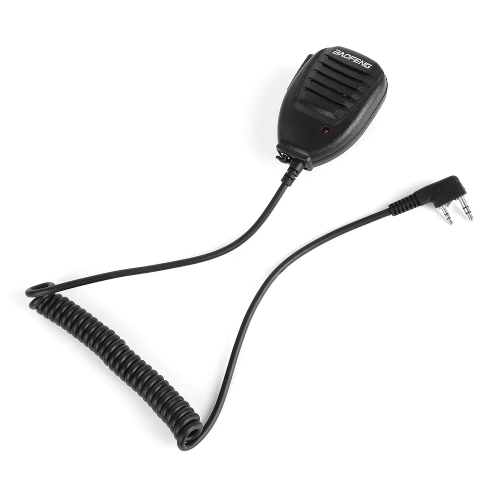 

BAOFENG Handheld Speaker Mic Microphone PTT for UV-5R UV-5RE Plus BF-888S Two Way Radio Walkie Talkie Handheld Mic