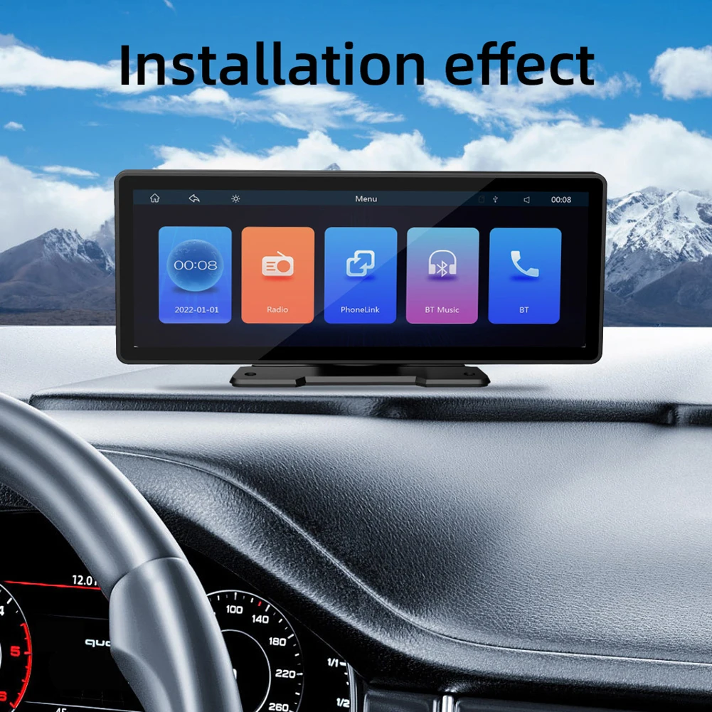 

9.3 Inch Wireless FM Radio HD Wireless Multimedia Player Large Display Bluetooth-compatible Radio Carplay Android Auto Supported