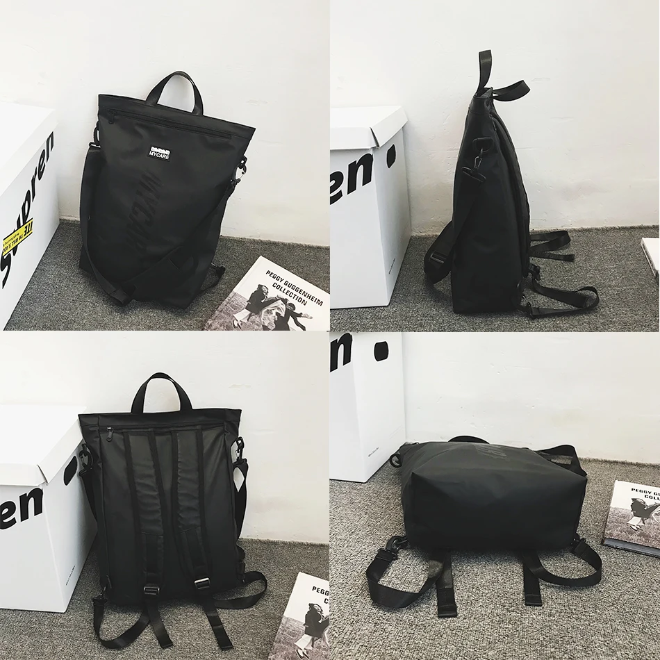 Men Waterproof Inch Laptop Backpacks High Quality Fashion Men's Lightweight Travel Backpack Trend Multi-function Backpack Unisex 4