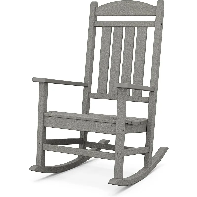 

Уличное кресло-качалка POLYWOOD R100GY, светло-серого цвета