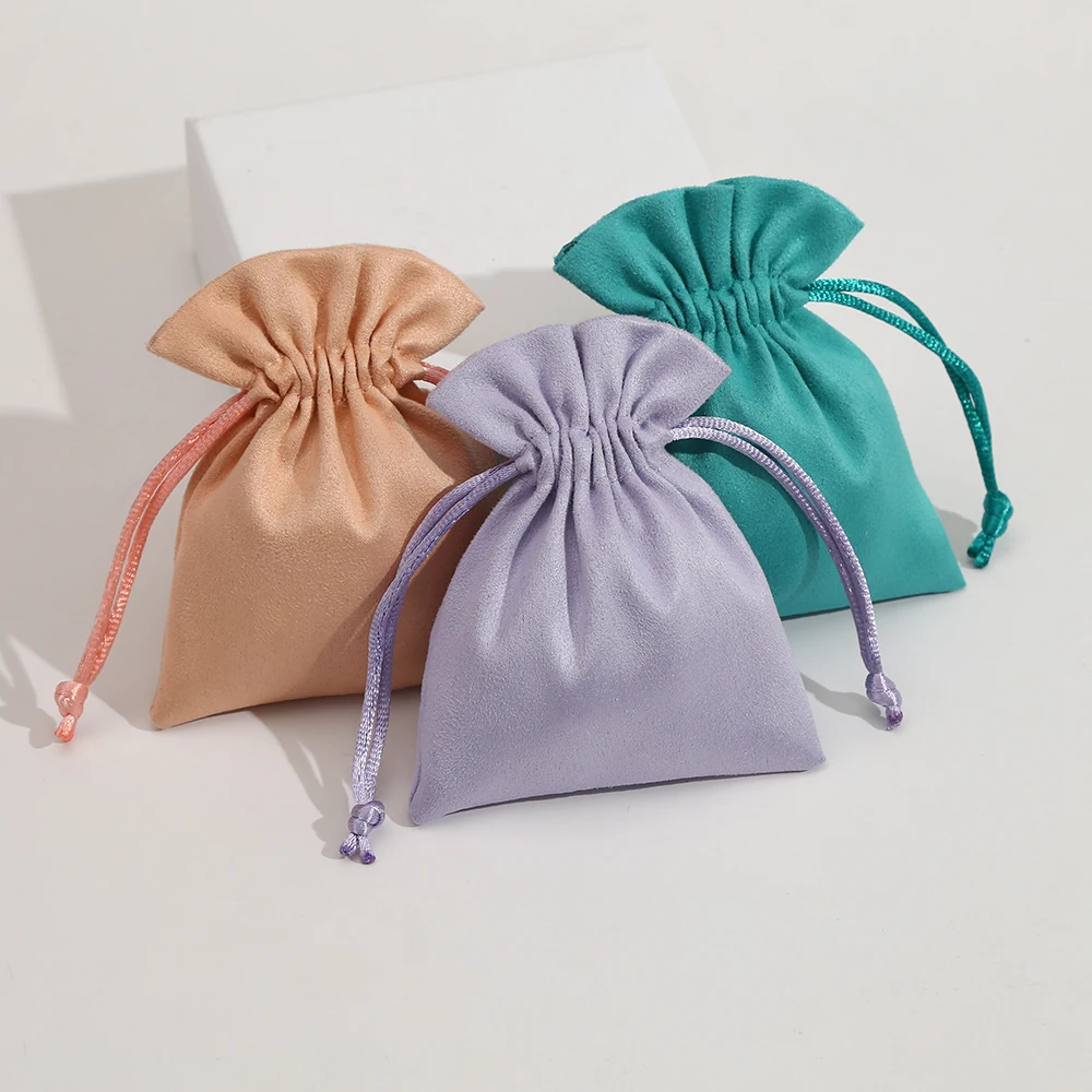 5pcs Flannel Jewelry Organizer Packing Pouch 7X9cm Drawstring Small Gift Bags Wedding Favor For Guests Bulk Candy Bag Can Custom 9 S9ed8042f4d38479b82b576c7425704547