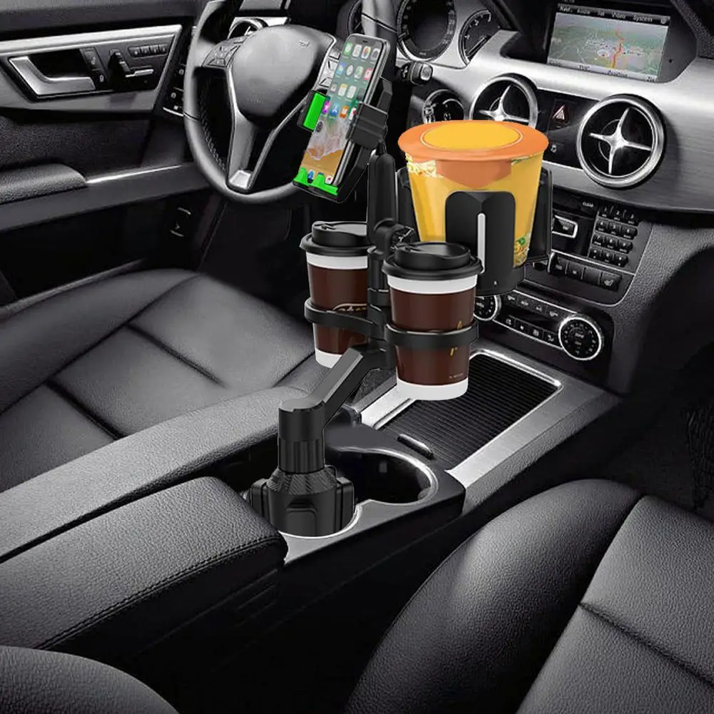 niversal Car mobile phone bracket Auto Cup Holder Expander Tray For Foods Beverage Coffee Mobile Navigation Bracket Dining Table