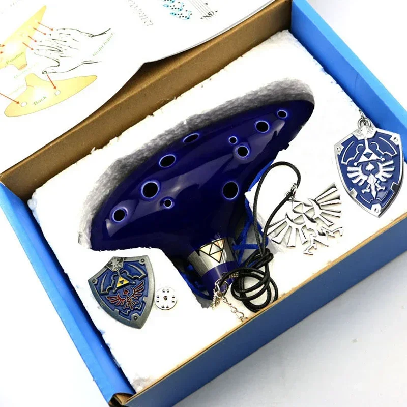 Ocarina de cerámica Legend of Zelda