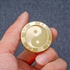 Tai Chi Haptic Lucky Coin Fidget Slider Clicker Metal EDC Anti Anxiety Decompression Stress Toy Adults Sensorial Juguetes 3