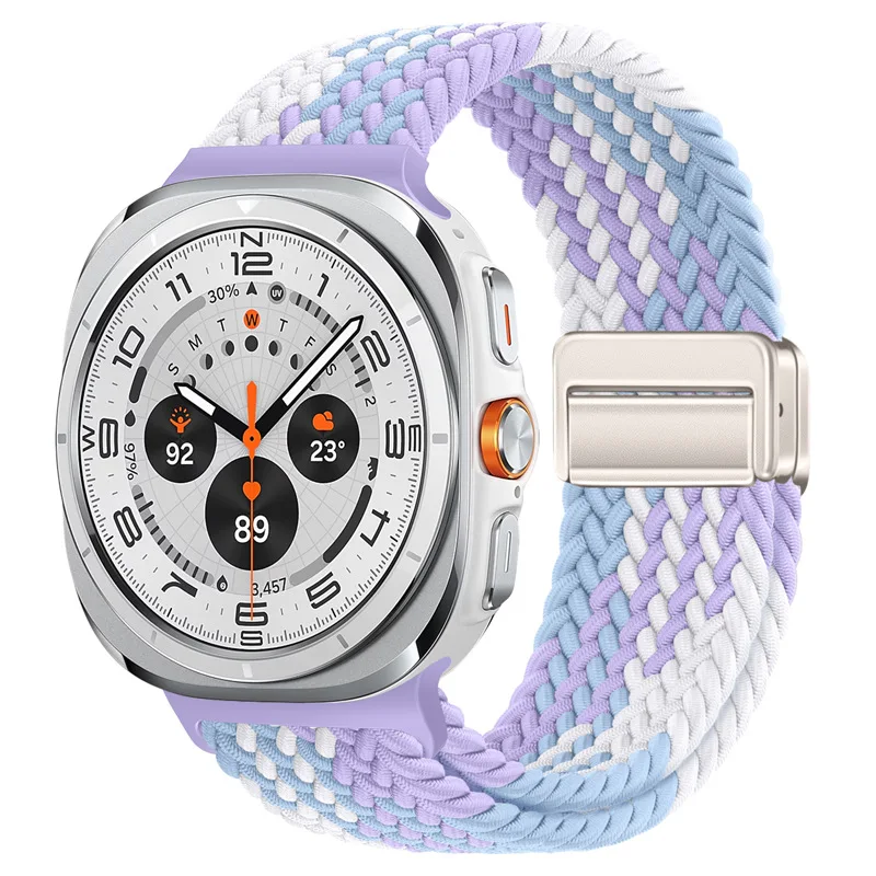 Nylon Magnetic Buckle Braided Solo Loop Strap Bracelet